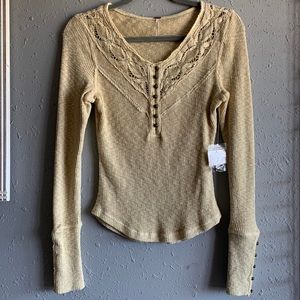 Free people long sleeve top